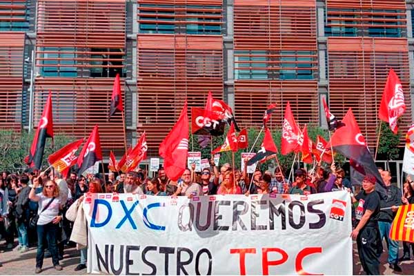 La plantilla del Grupo DXC vuelve a la huelga el 29 y 30 de abril, confluyendo con las trabajadoras y trabajadores del Grupo Accenture