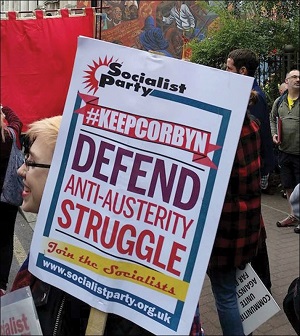 Pancartas del Socialist Party