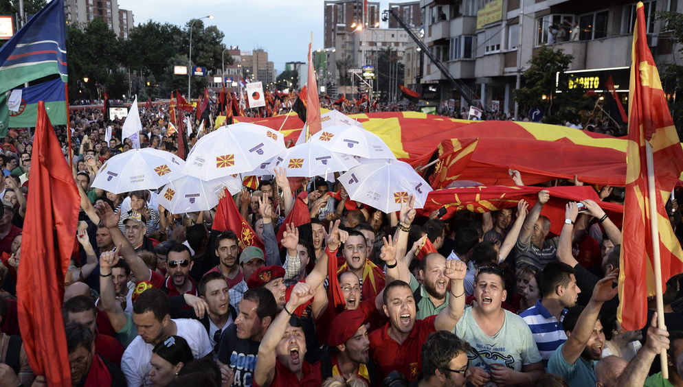 manifestacion macedonia