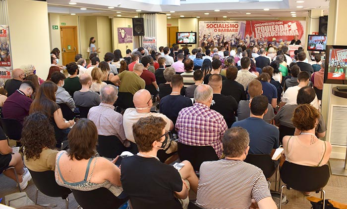 Congreso de Izquierda Revolucionaria: dos días de un intenso debate y una enorme fuerza militante