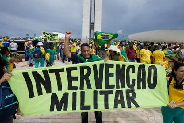 Intento de golpe de Estado en Brasil. Las fuerzas reaccionarias dispuestas a todo