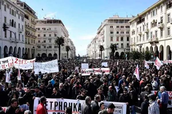 El accidente ferroviario desata la ira de la clase obrera. Huelga general y movilizaciones masivas en Grecia