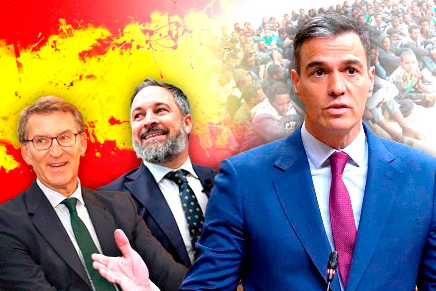 El Gobierno del PSOE-Sumar cede ante el discurso racista y xenófobo del PP y Vox