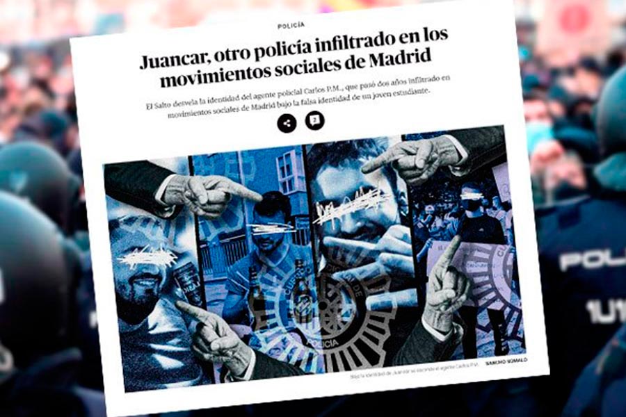 El PSOE vota seguir con las infiltraciones policiales