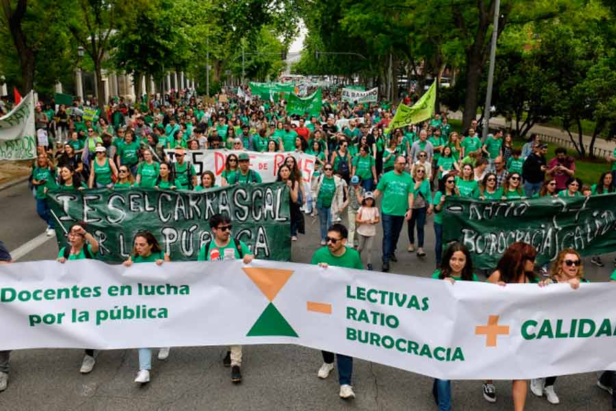 21 de Noviembre. ¡A por la séptima huelga docente en Madrid!