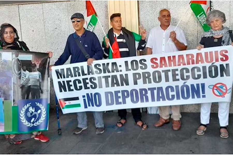 Solidaridad con los compañeros saharauis retenidos en Barajas. ¡No a las deportaciones de Marlaska!