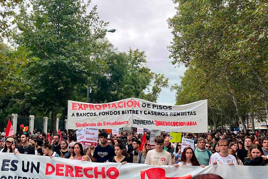 La solución de Pedro Sánchez: regalar más dinero a los caseros. ¡Construyamos con fuerza la huelga de alquileres!