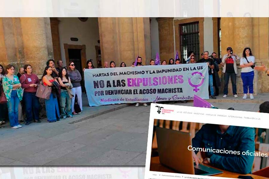 Tras la manifestación de hoy el rectorado de la Universidad de Sevilla publica un comunicado mintiendo, y lo saben