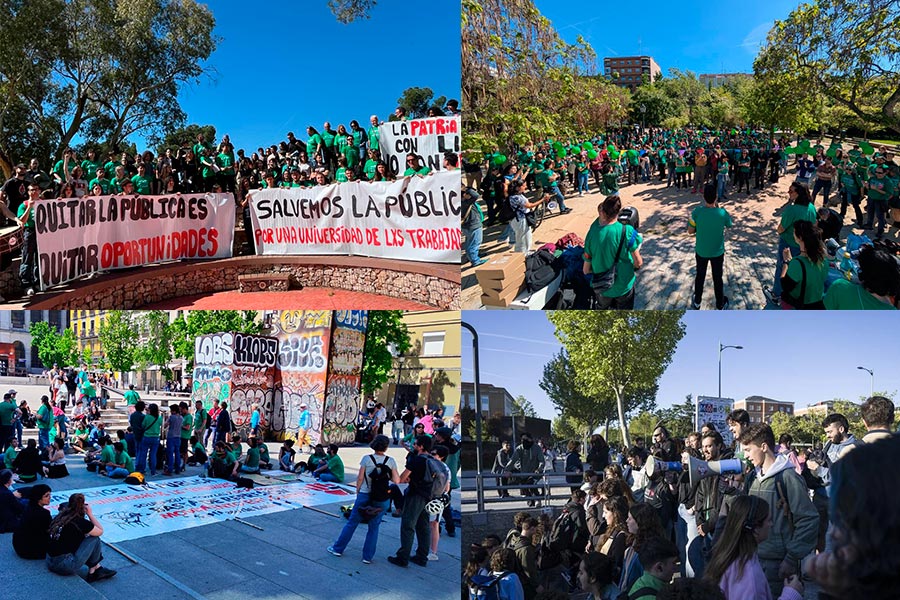 A pesar del apagón, ¡la huelga general educativa en Madrid fue un éxito!