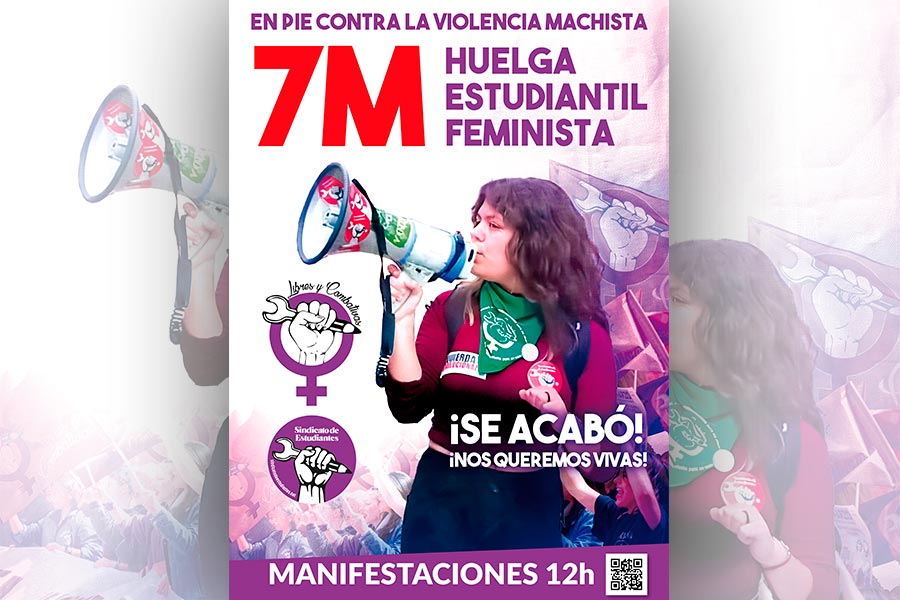 7M · Huelga estudiantil feminista