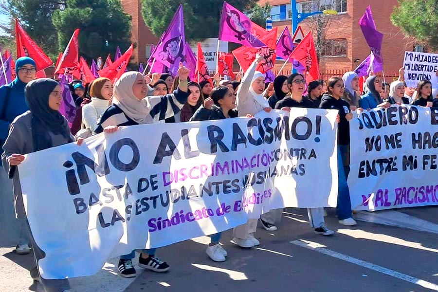 No es laicismo, no. Es islamofobia y racismo