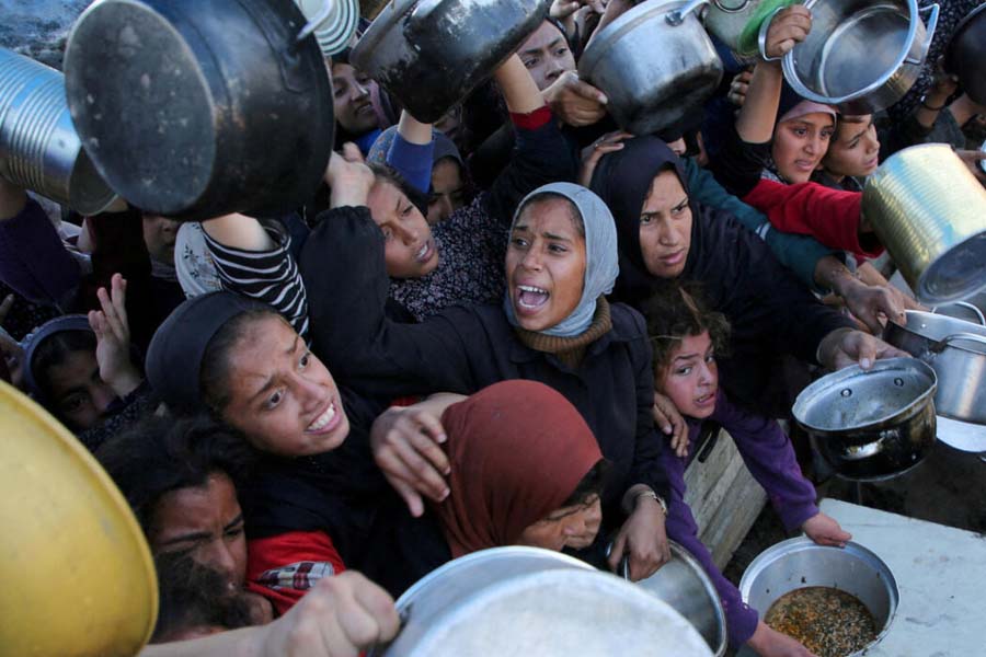 El sionismo y Trump imponen el hambre en Gaza para exterminar al pueblo palestino ¡Hay que parar a estos asesinos!