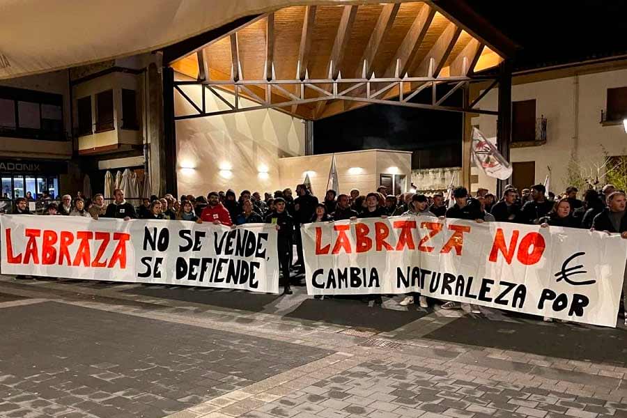 El Ayuntamiento de Oion (EH Bildu) aprueba un disparate ecológico en plena Sierra Cantabria