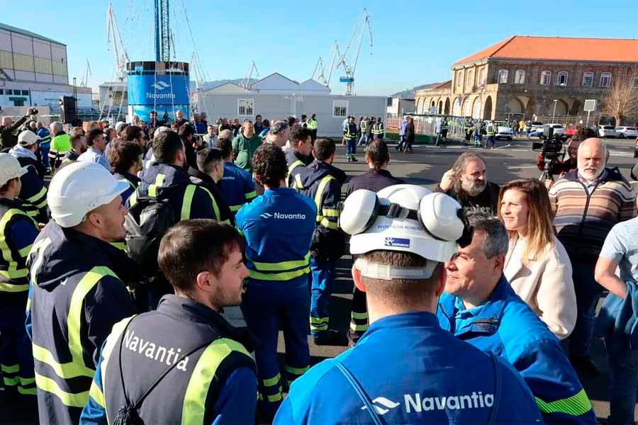 La empresa pública Navantia se prepara para reprimir a los trabajadores que luchan