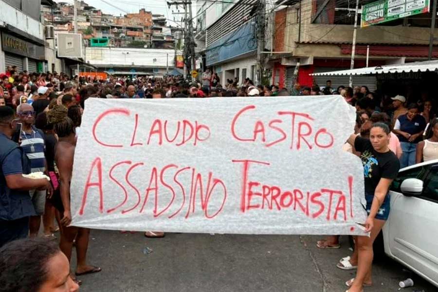 El gobernador afín a Bolsonaro y la Policía Militar masacran a residentes de comunidades de Río de Janeiro El gobernador afín a Bolsonaro y la Policía Militar masacran a residentes de comunidades de Río de Janeiro