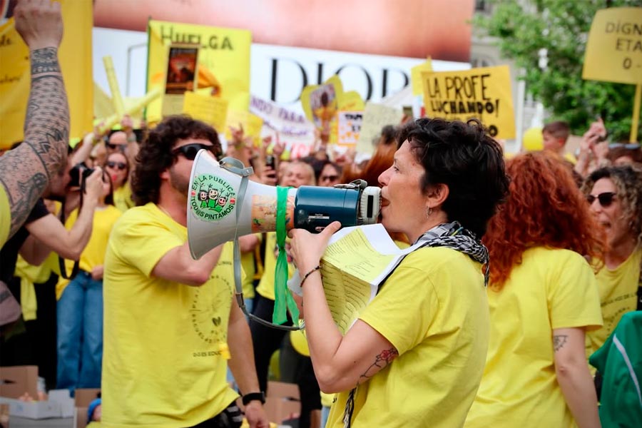 “Haber podido organizar a un sector educativo tan precario ya es para nosotras un triunfo”