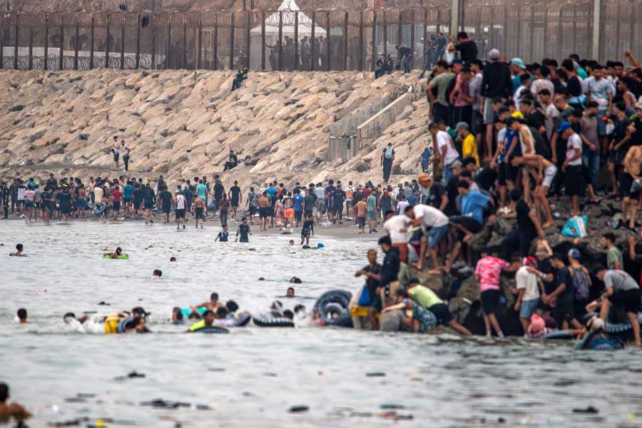 141 migrantes asesinados por las políticas racistas e imperialistas de la UE. Ceuta, mucho más que una 