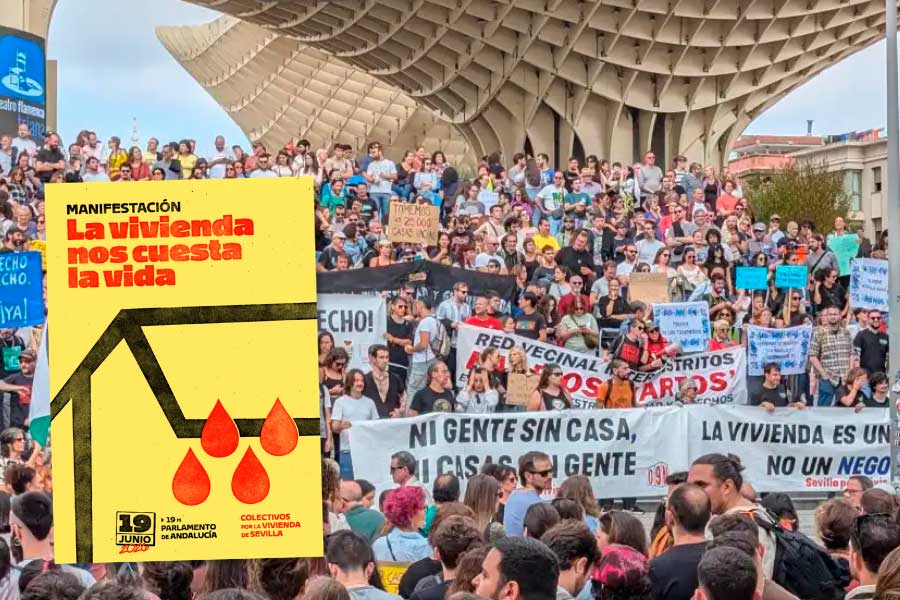 19 de junio: manifestación en Sevilla por una vivienda digna
