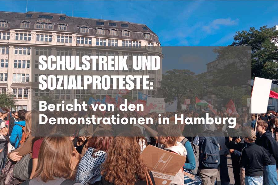 Alemania. Huelga estudiantil y protestas sociales: crónica desde Hamburgo