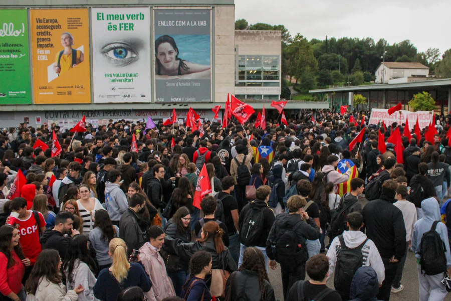 ¡Vito Quiles no ha pasado! Victoria del movimiento estudiantil antifascista en la UAB.