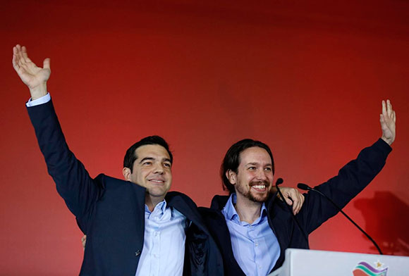 Iglesias y Tsipras