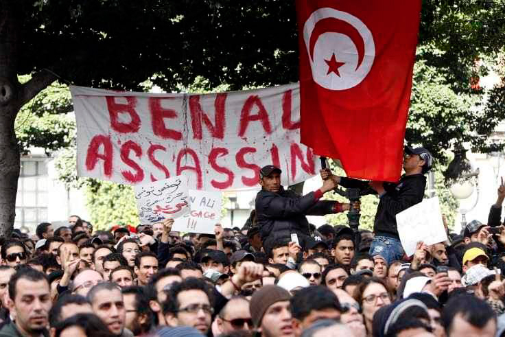 manifestacion tunez pan